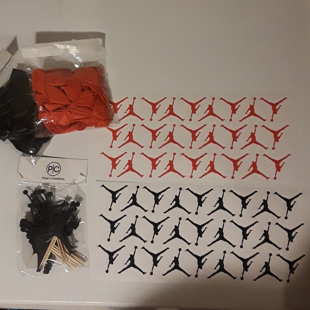 Jordan party decorations
